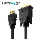 Câble HDMI / DVI - Secure Lock - 2.00 m
