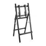 Pied de sol TV - Chevalet 4 pieds  - 32-55" - Noir- Poids max 50kg 