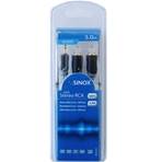 Câble Audio 3.5 mm M - 2 RCA M - 5.00 m