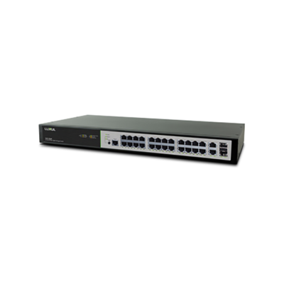 Switch Ethernet managable AV-Series 26-Port/24PoE+ 1G 