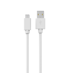 Cable USB A - USB C 1,00 M blanc