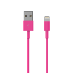 Câble de charge -USB  A 2,0  Lightning 1.00 m Rose