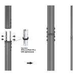 Rallonge de 80 cm pour Multibrackets