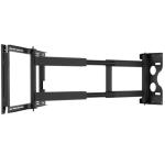 Support pour écran plat avec 2 axes, déport max 1165mm -Noir