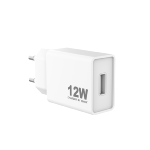 Chargeur Mural  USB-A 12W, Blanc