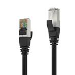 Câble RJ45 Cat6A S/FTP noir 7.50 m