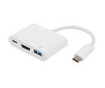 MULTI HUB TYPE C (HDMI F/USB-A F /USB-C F) 