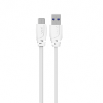 Cable Charge & Data USB C - USB A 3.0 1.00 m blanc