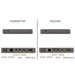 Extension HDMI HDBaseT CAT5e/6 - 4K Ultra HD 18 Gpbs HDR - déport IR