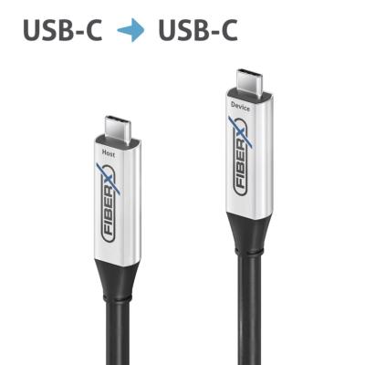 Câble optique actif USB 3.2 Gen 1 USB-C, 5,00 m