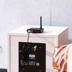 Emetteur-récepteur audio sans fil pour caisson de basses