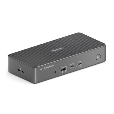 Station d'accueil USB-C - 2 HDMI +2 DP - 2 USB-C - 5 USB-A - 100W PD 