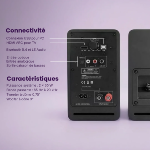 Enceintes  HDMI ARC  Bluetooth 5.4