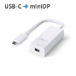 Adaptateur USB-C vers mini DisplayPort - 4K@60 4:4:4 - UHD - 0,15m