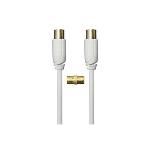 Coax M-F 70 dB avec Adapt 3.00m Promo